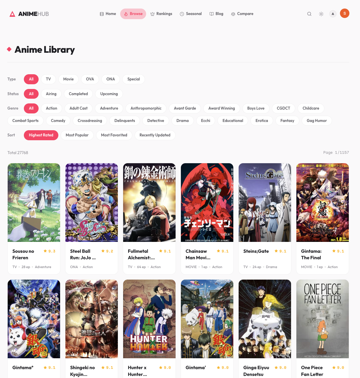 AnimeHub gallery image