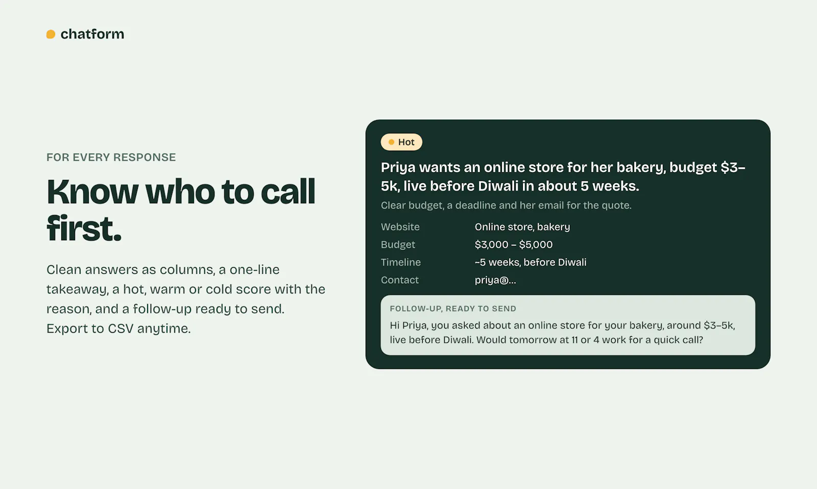 Chatform screenshot 1