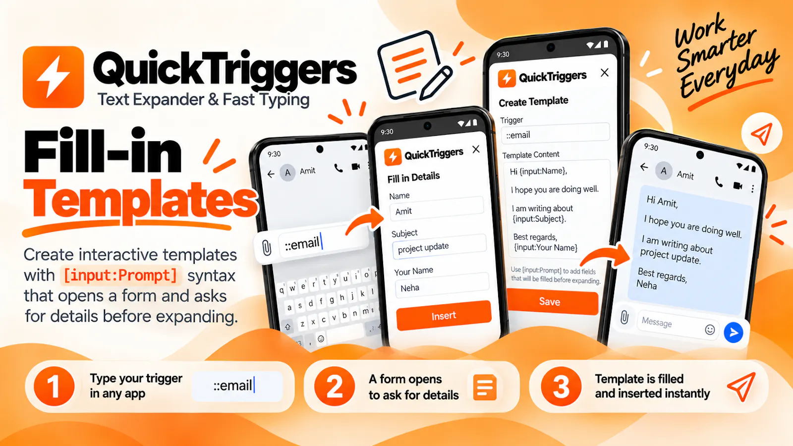QuickTriggers: Text Expander screenshot 4