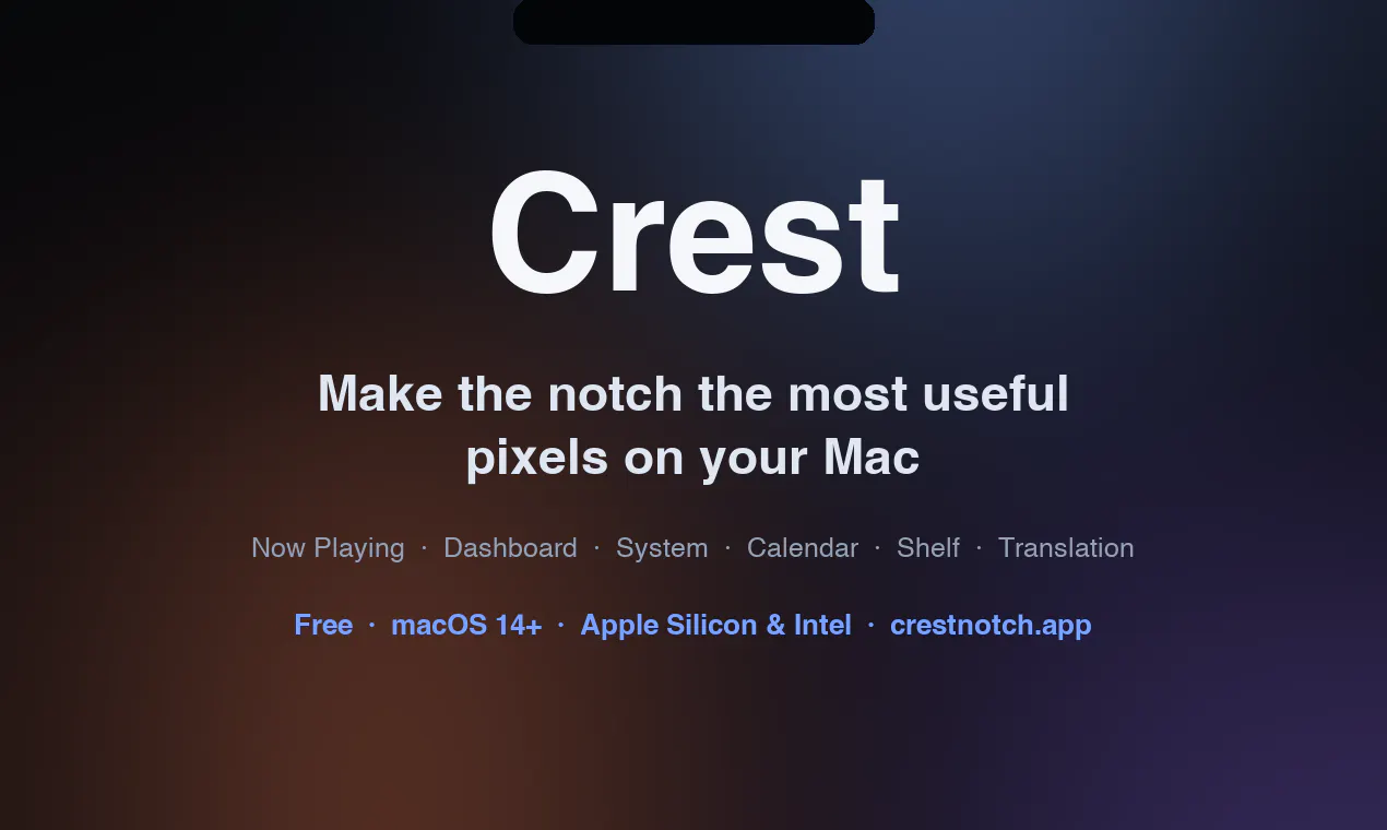 Crest screenshot 1