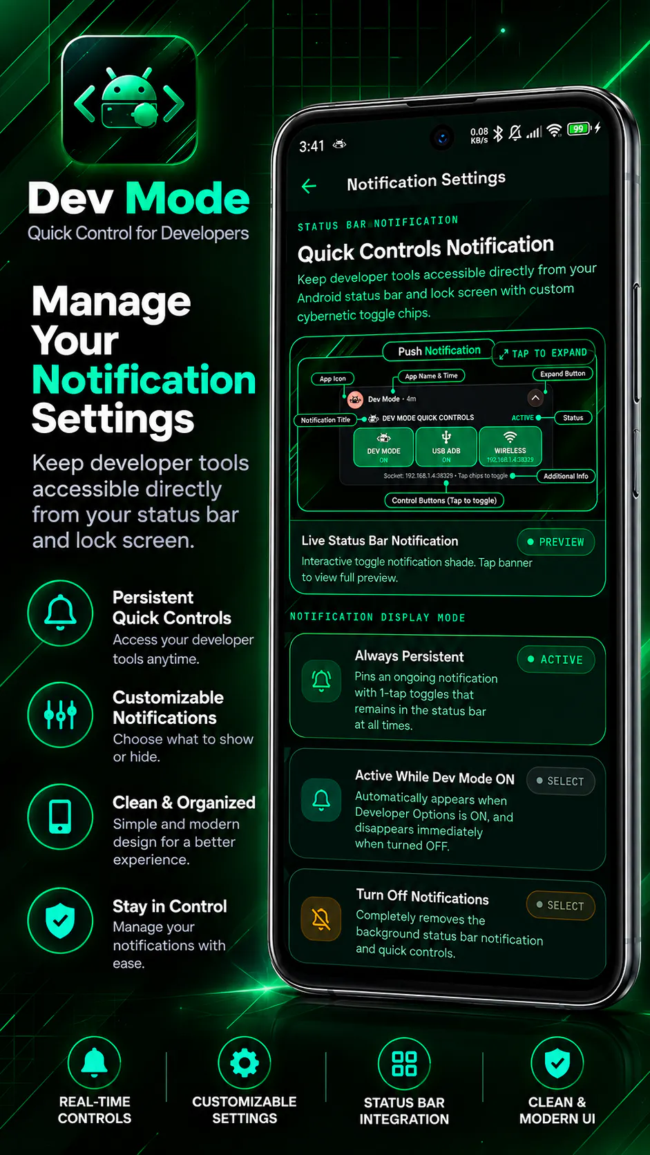 Dev Mode v1.1.0 gallery image
