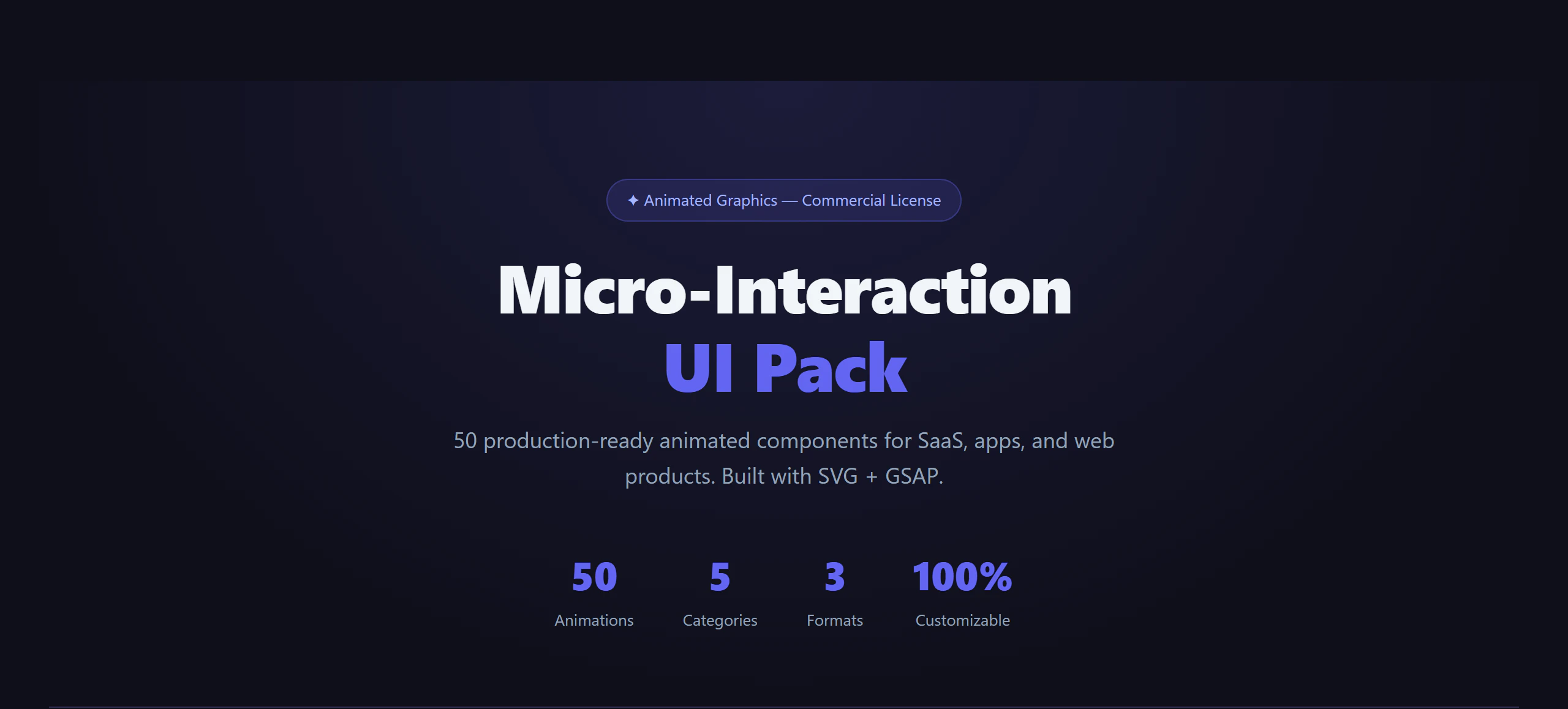 Micro-Interaction UI Pack logo
