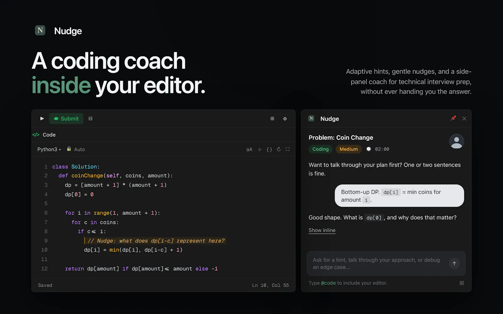 Nudge - AI LeetCode Coach screenshot 6