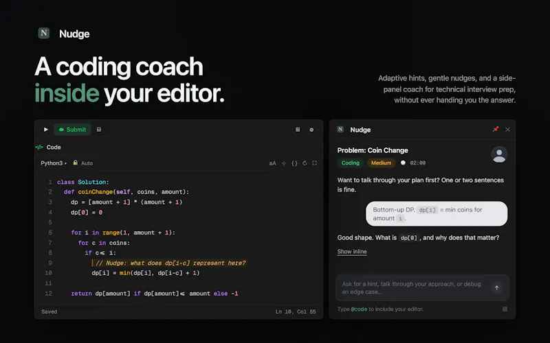 Nudge - AI LeetCode Coach screenshot 6