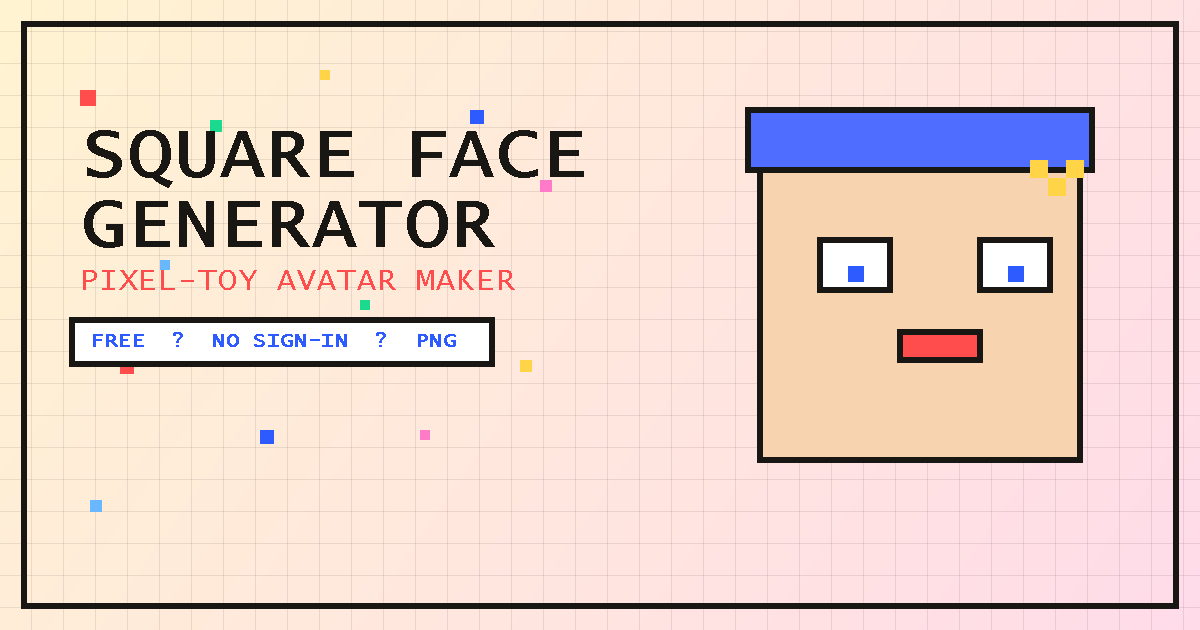 Square Face Generator gallery image