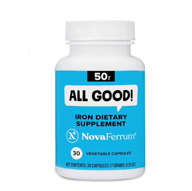 All Good 50MG Iron Capsule Supplements screenshot 1