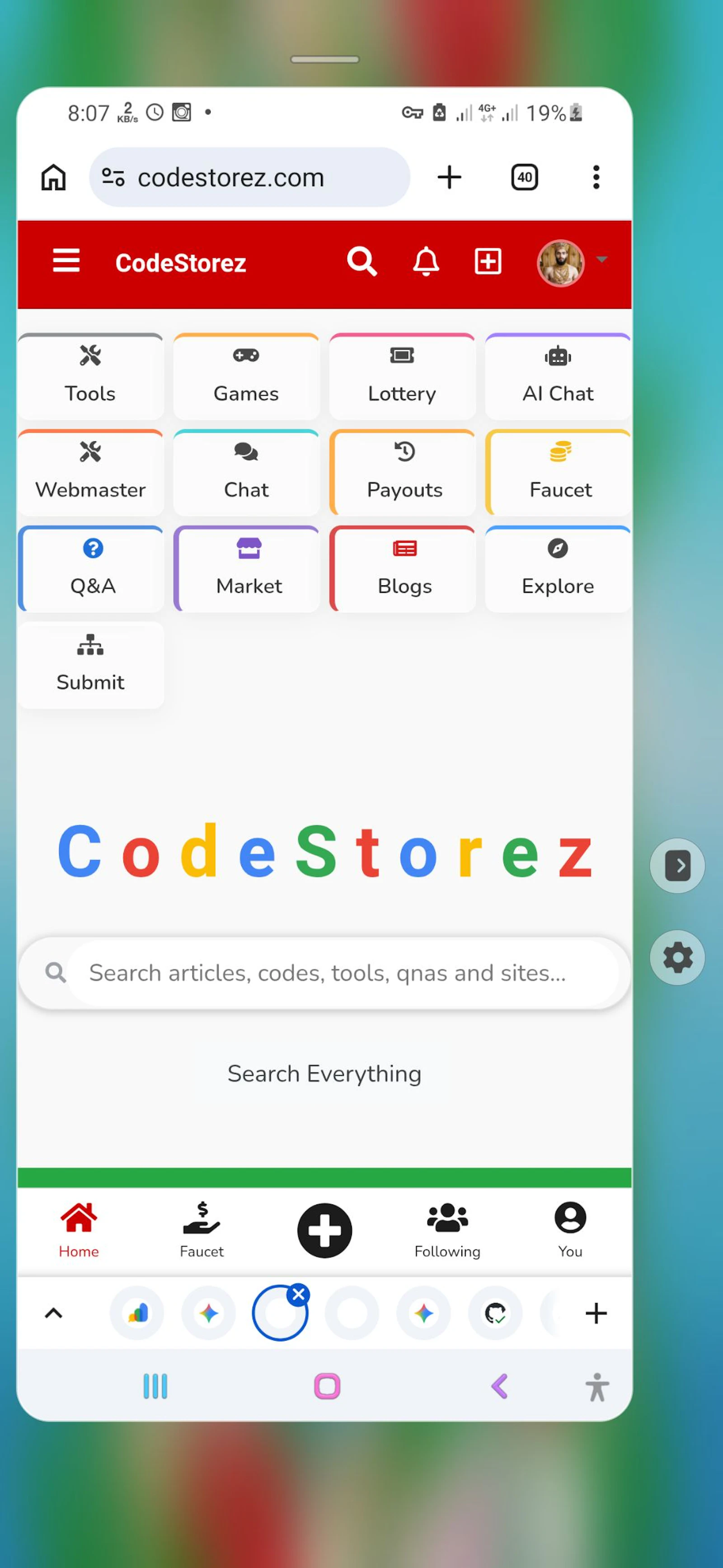 CodeStorez screenshot 1