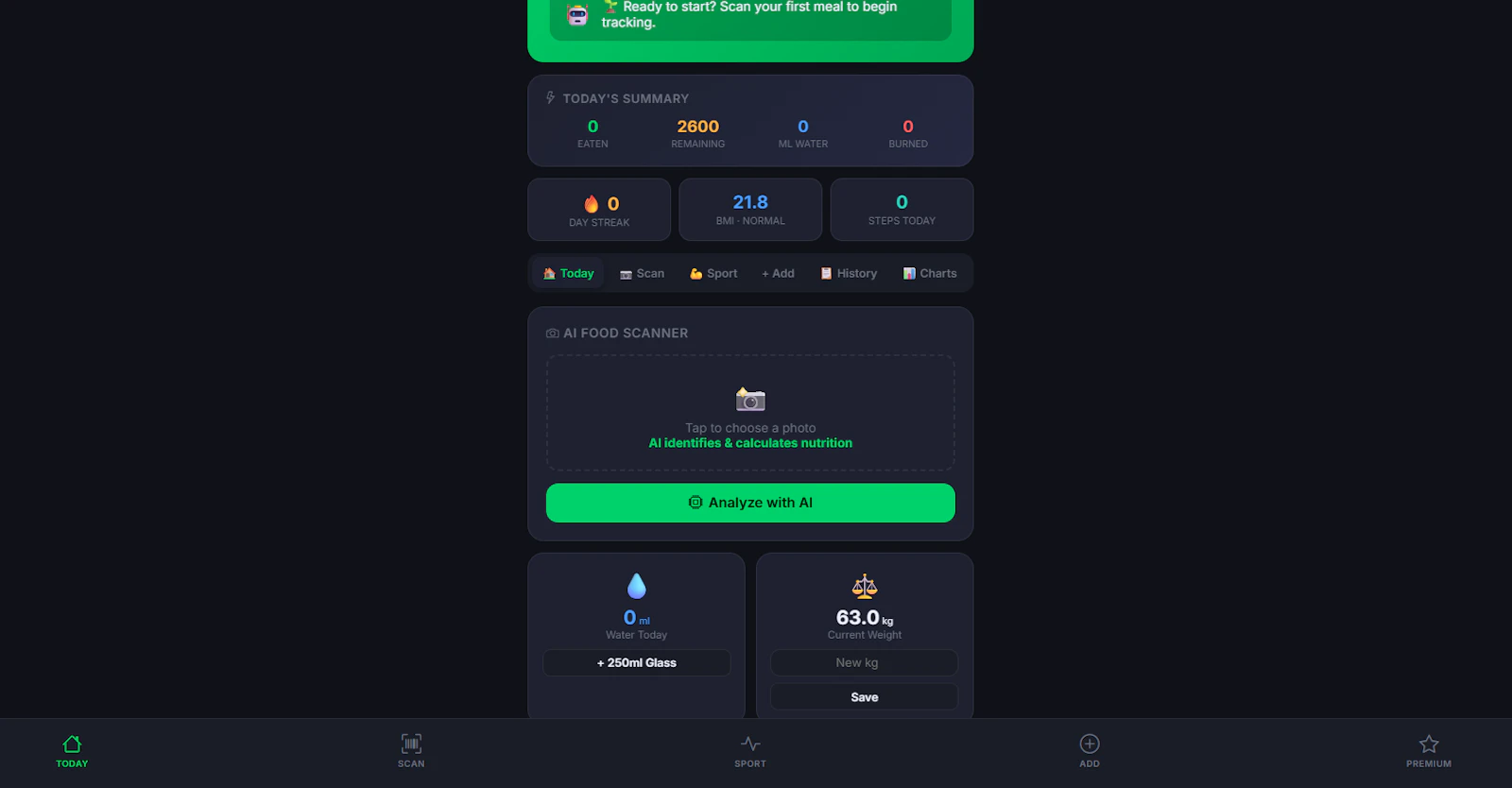 MyAiCalories screenshot 3