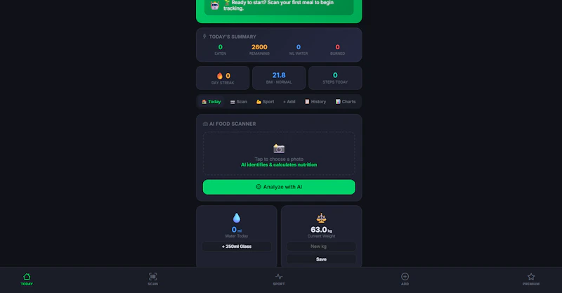 MyAiCalories screenshot 3