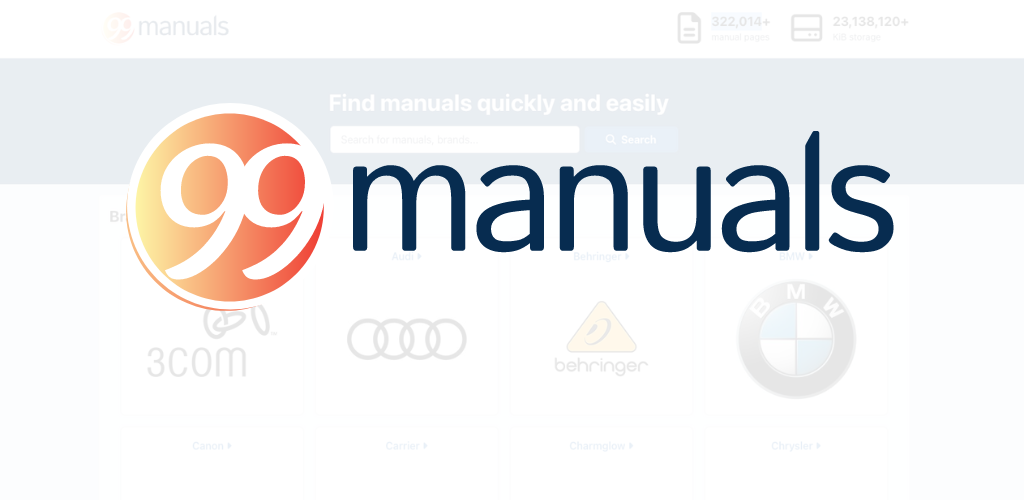 99Manuals - मैनुअल के एक व्यापक संग्रह का उपयोग करें मीडिया 1