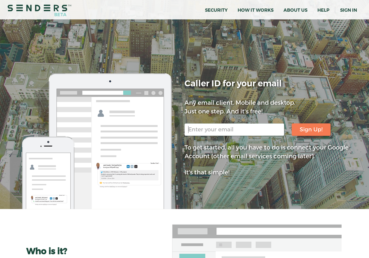 Senders gallery image