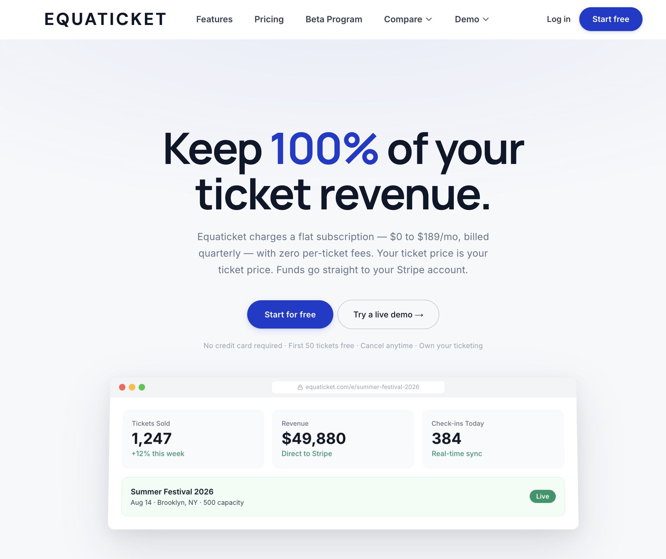 Equaticket gallery image
