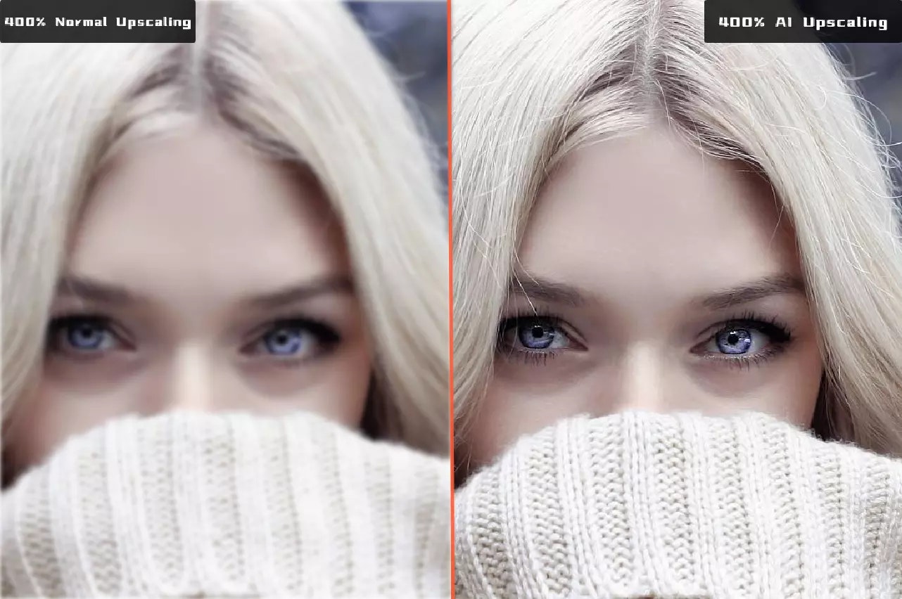 Ailabtools Immagine Upscaler - Ingrandire le immagini del 200% -400% senza perdere la qualità dell'immagine. media 1