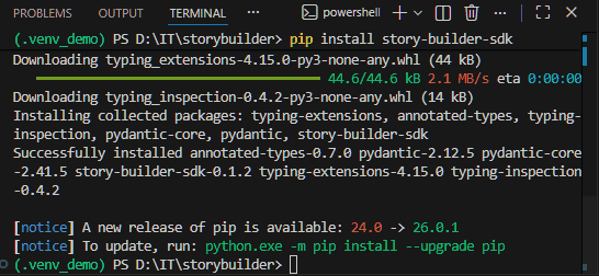Story Builder SDK - Main product screenshot demonstrating key features and user interface