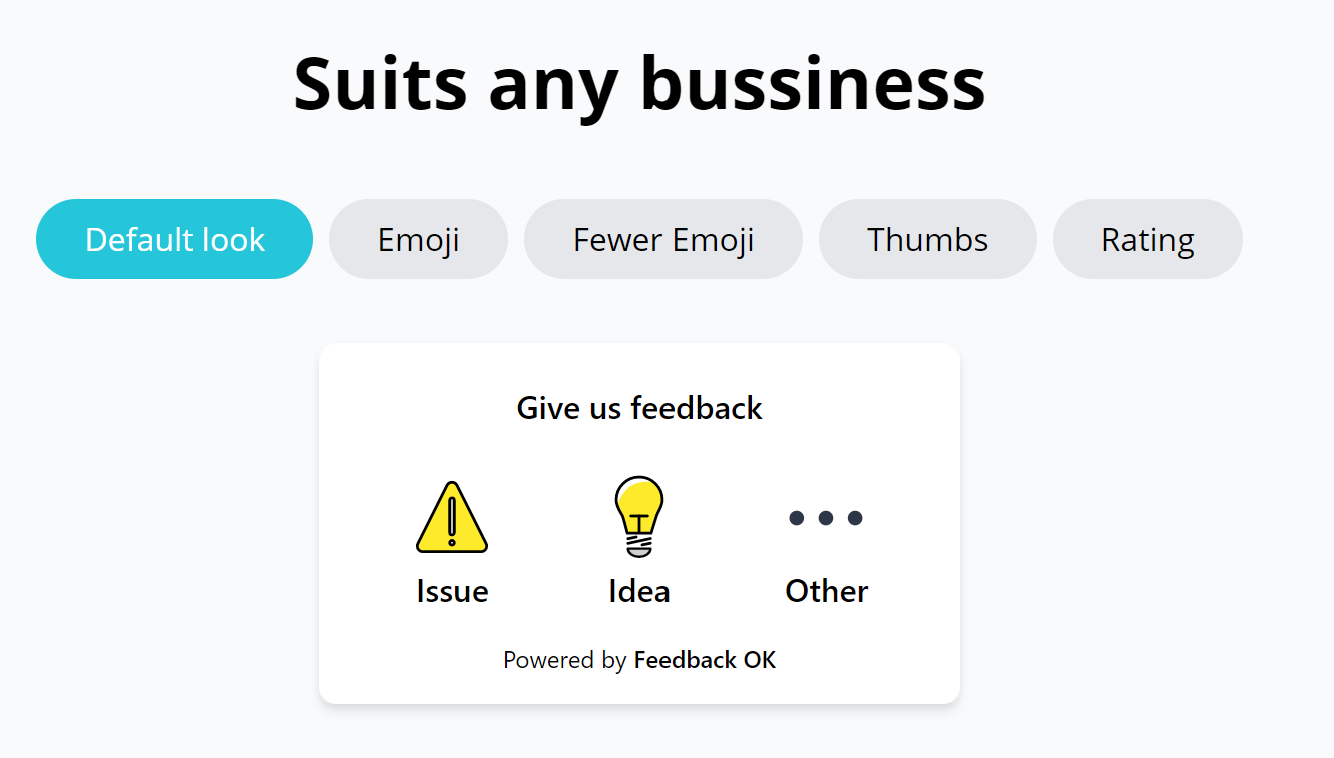 Feedback OK gallery image