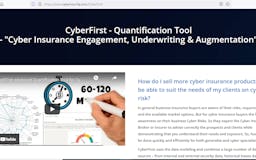 CyberInsurify-Cyber Risk Analytics Tool media 2