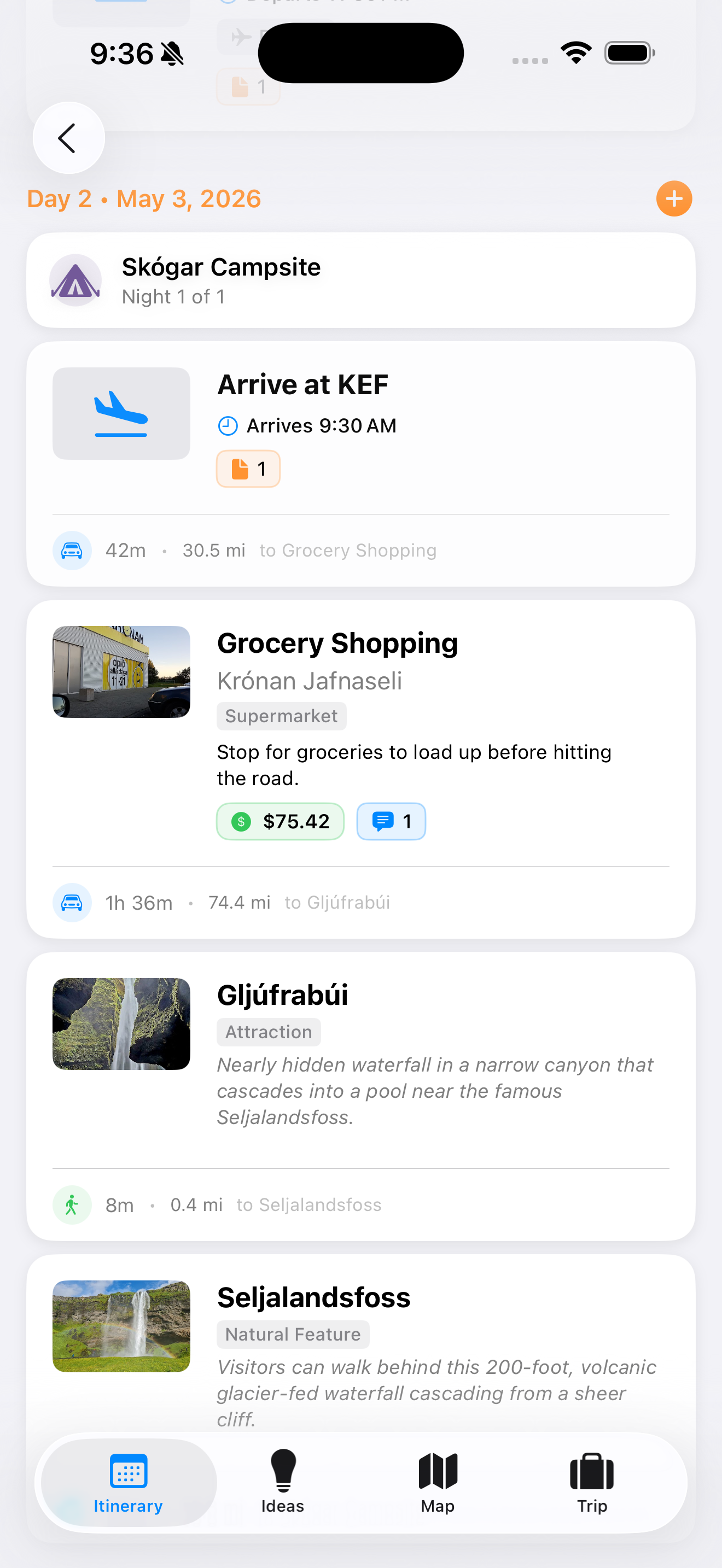 Avventura - Screenshot 3 showing product features and functionality