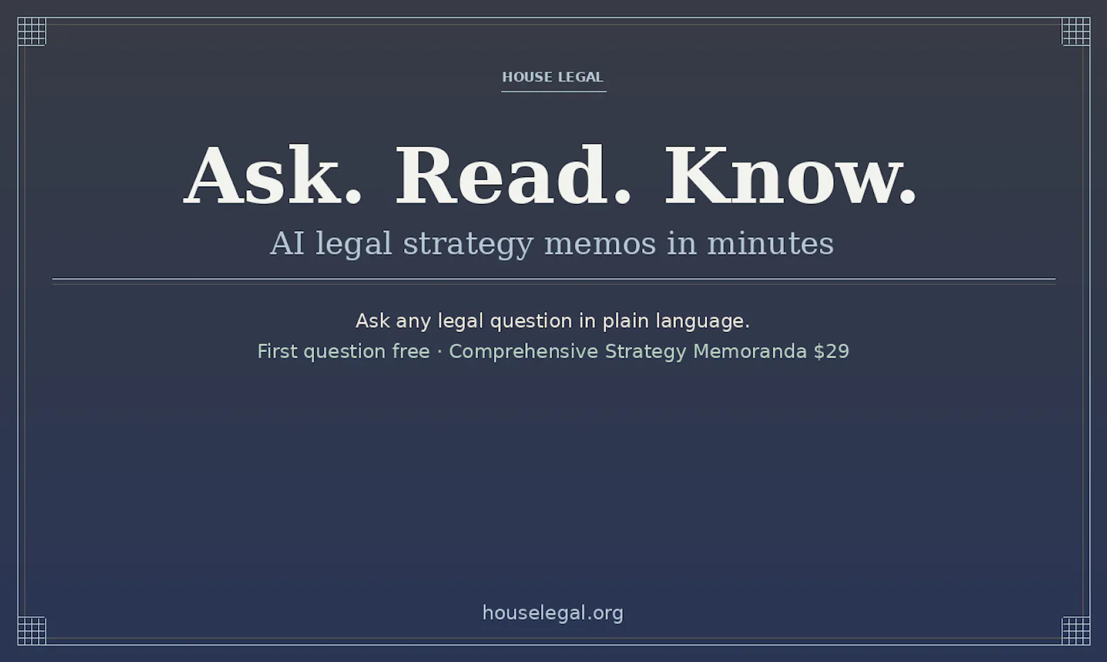 House Legal screenshot 1