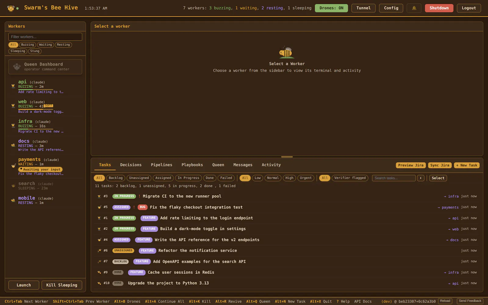 Swarm screenshot 6