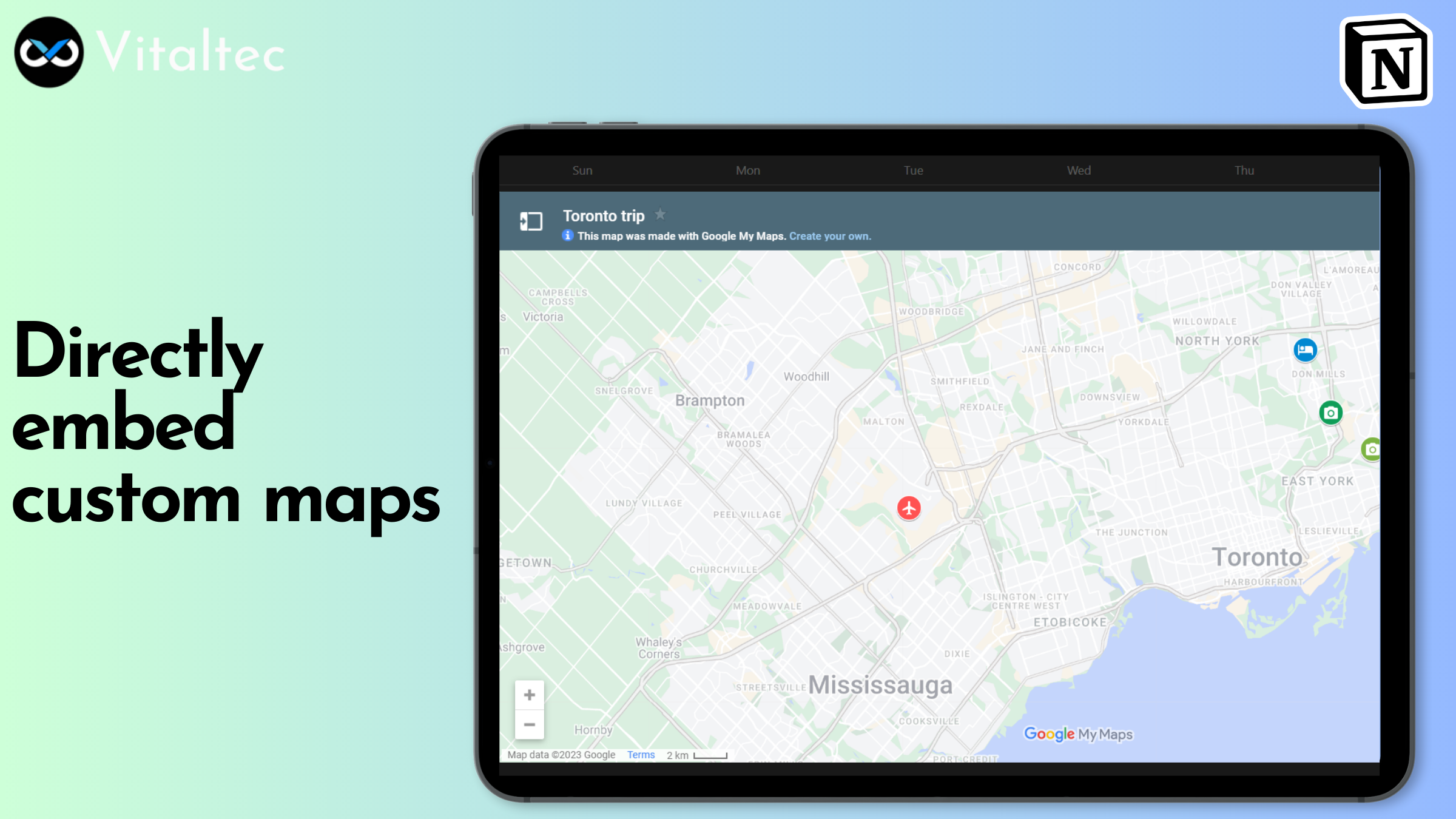 Notion Travel Planner gallery image