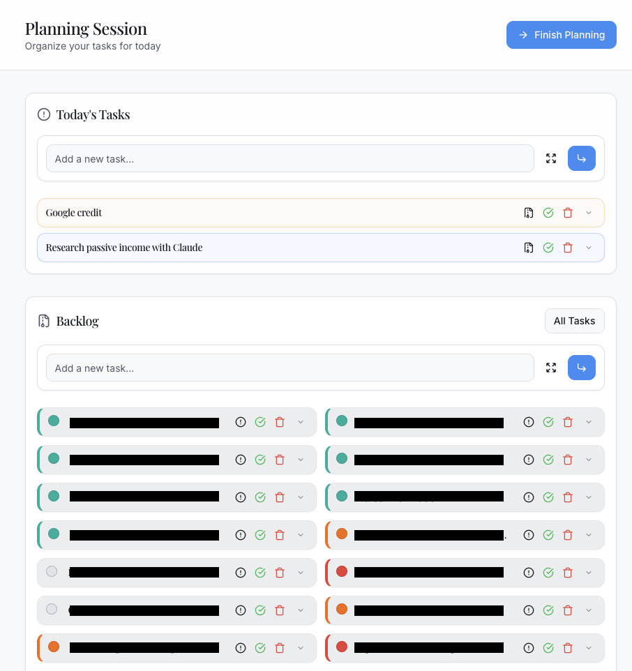 DayFlow - Pure minimalist daily task tracking and prioritizing tool media 3