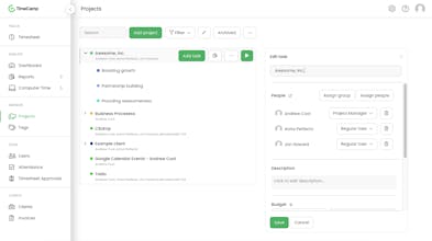 TimeCamp gallery image