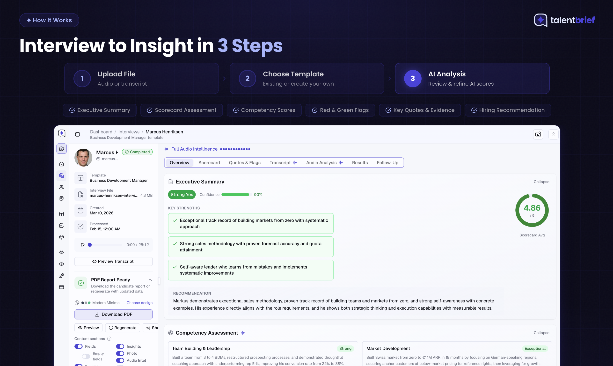 TalentBrief gallery image