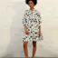 Black Floral Twilight Dress