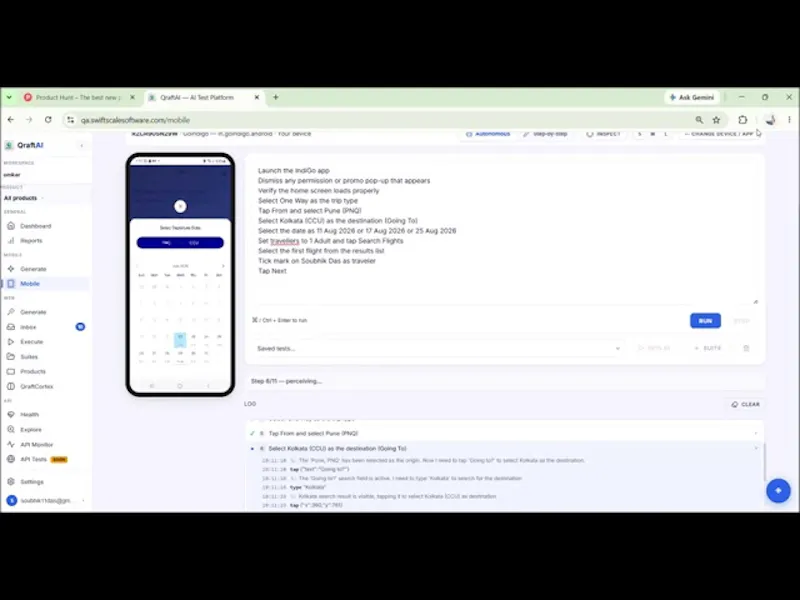 SwiftScale Software screenshot 1 (video preview)
