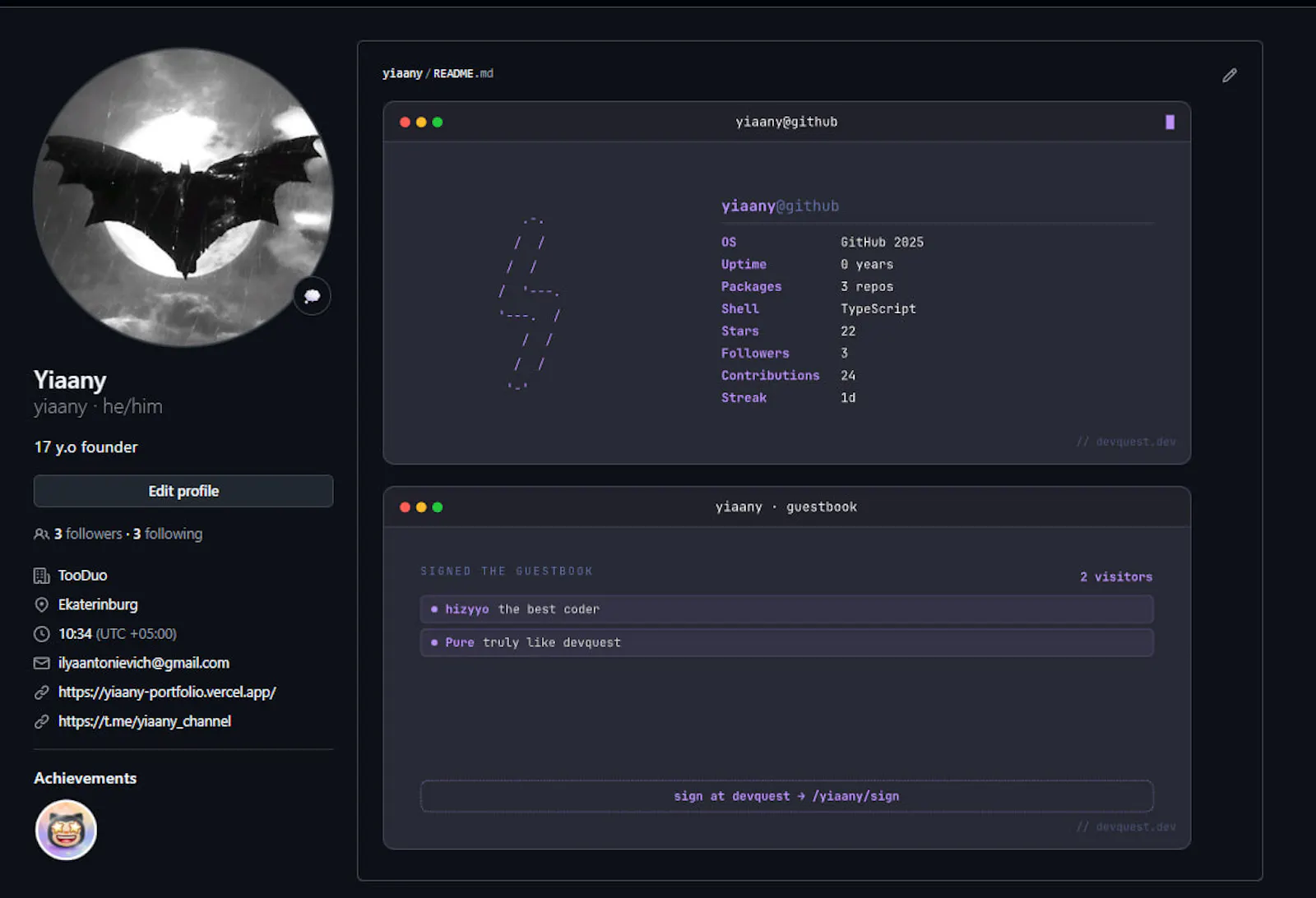 DevQuest screenshot 2