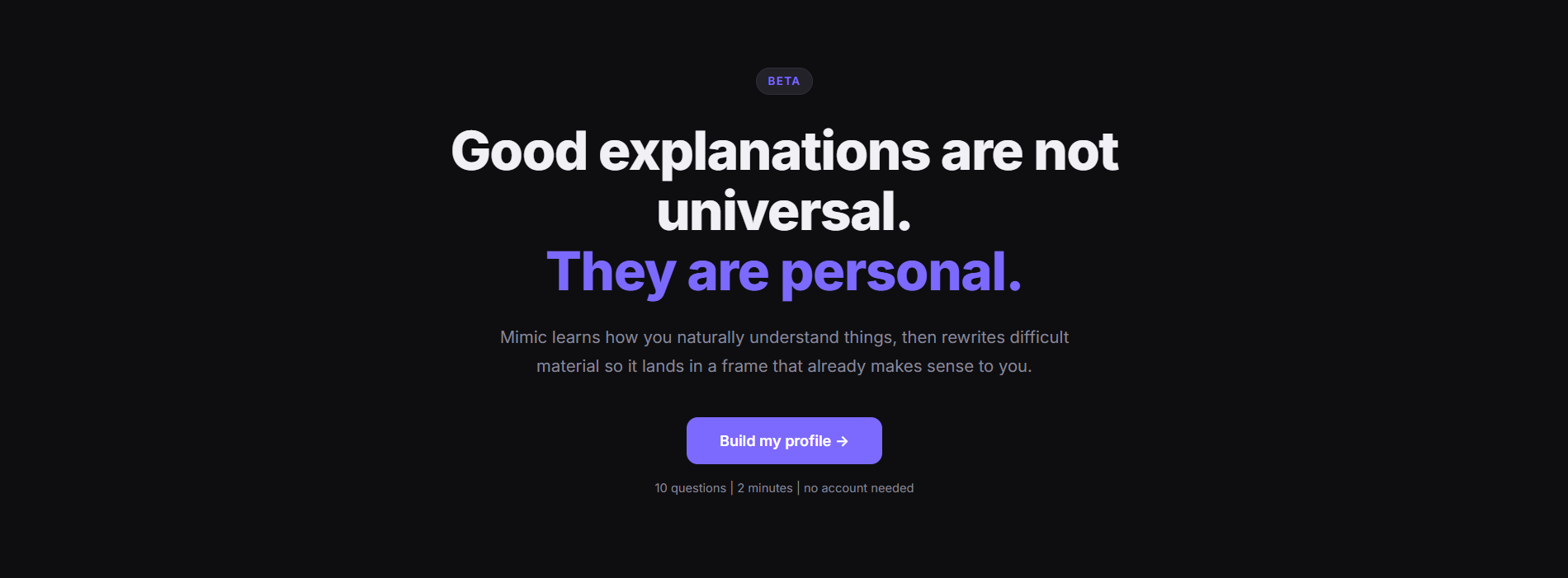 Mimic — Learn anything 10x fast gallery image