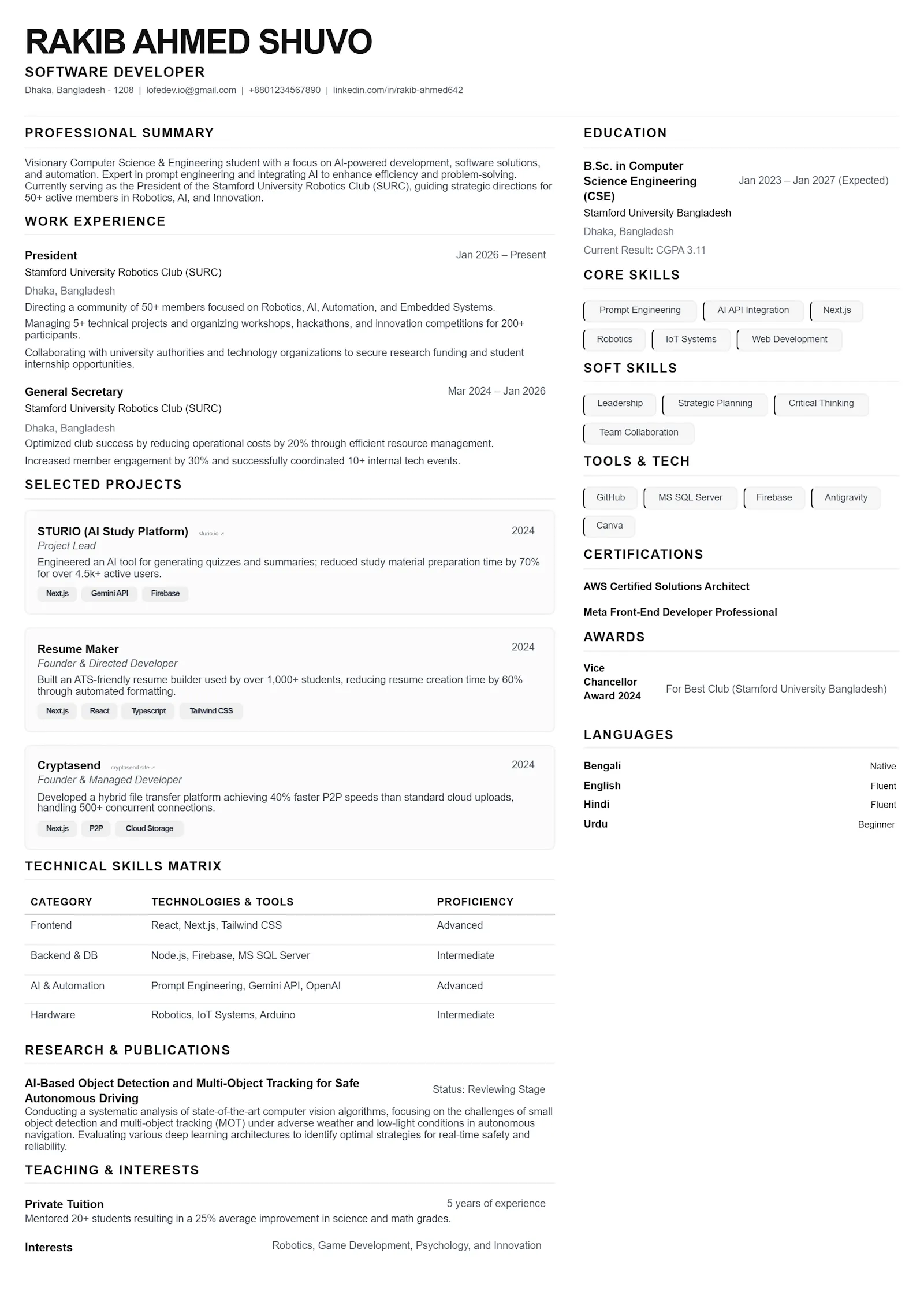 CV PRO screenshot 4