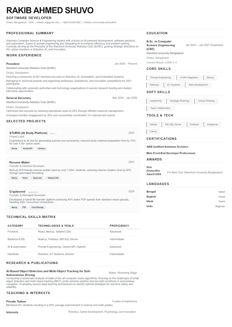 CV PRO screenshot 4