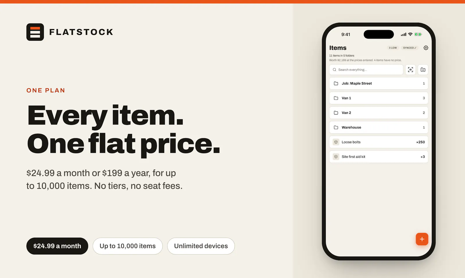 FlatStock screenshot 2