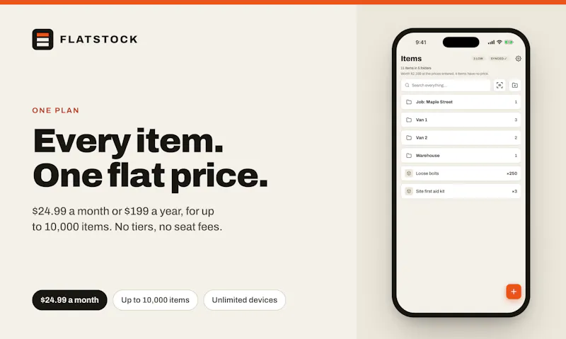FlatStock screenshot 2