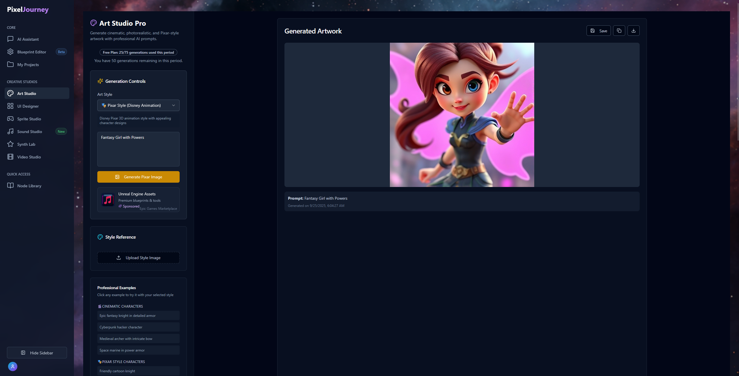 PixelJourney gallery image