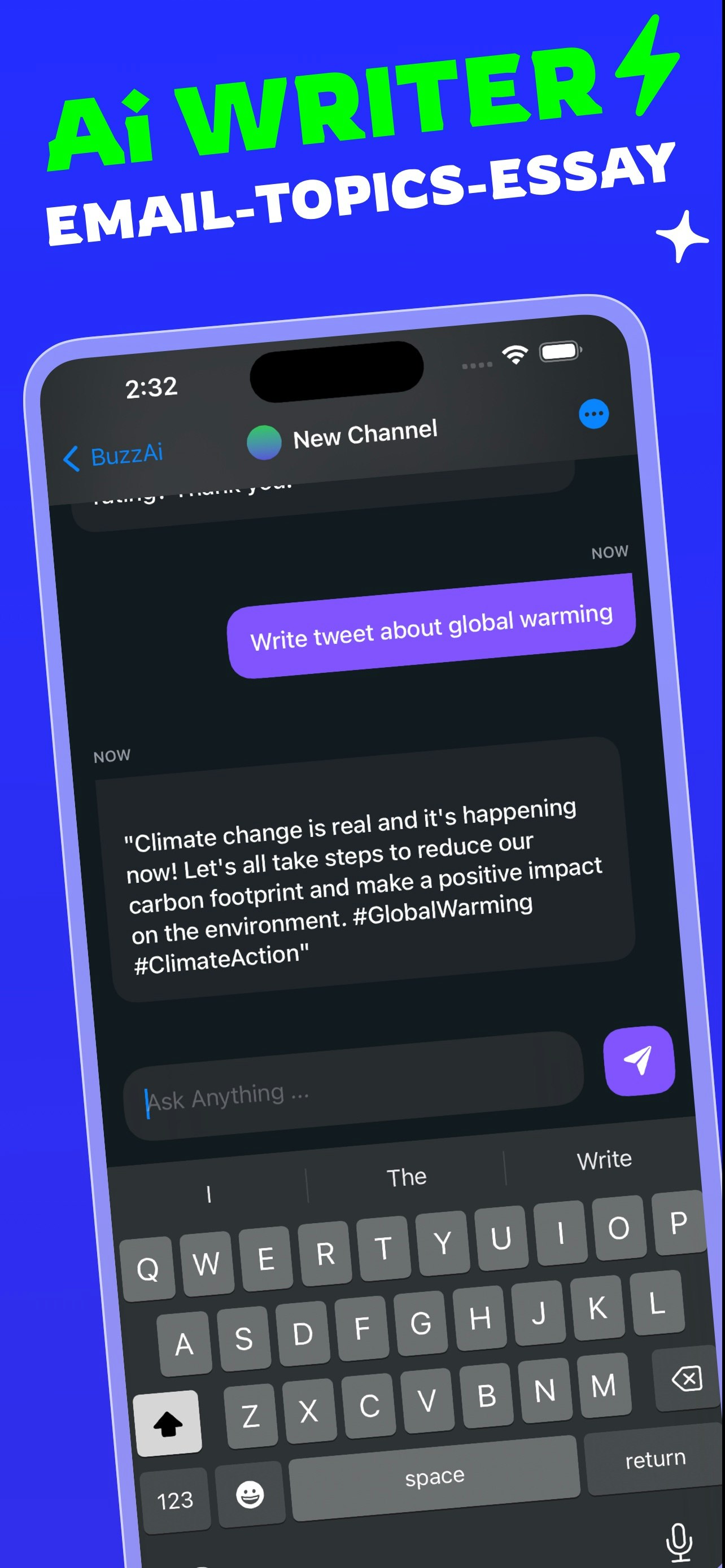 CHATGPT Ai Assistant - BuzzAi media 2