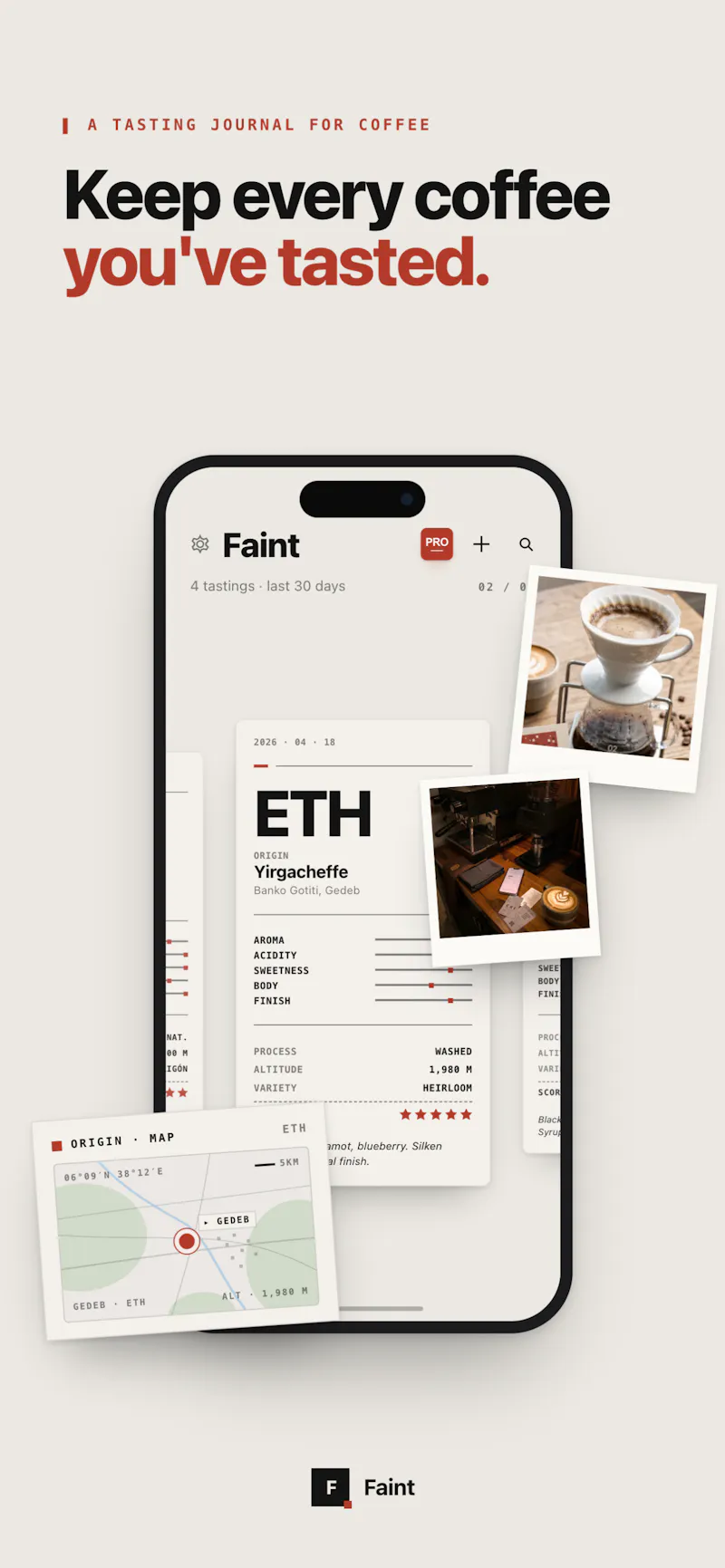Coffee Notes - Faint screenshot 2