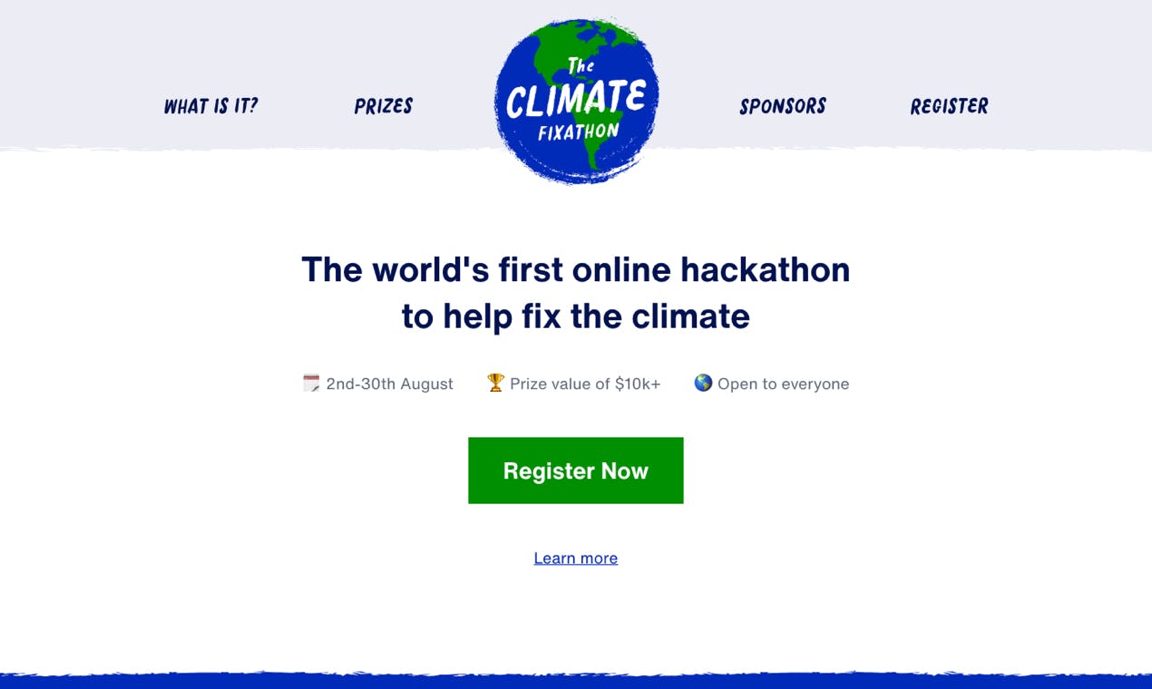 The Climate Fixathon media 1