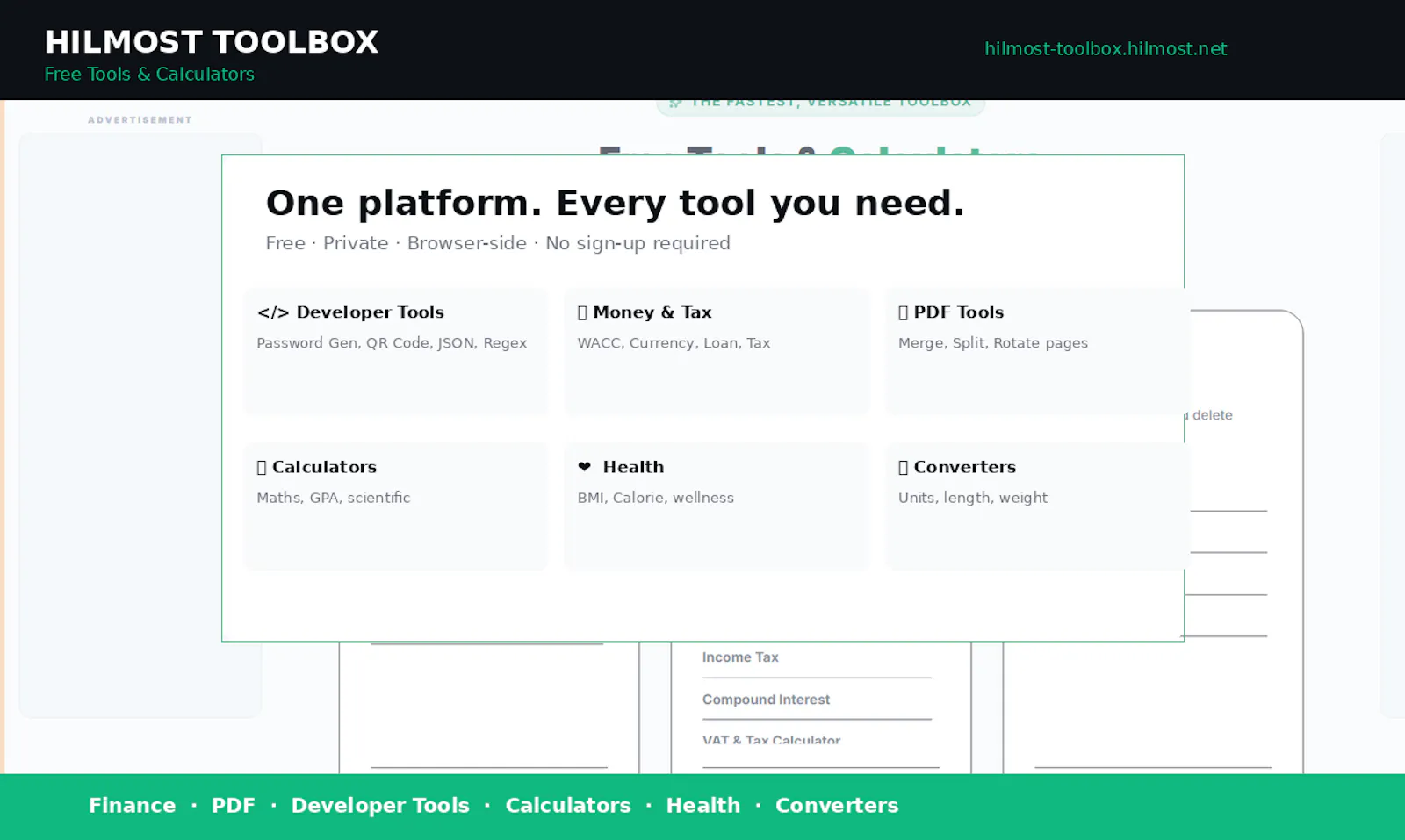 Hilmost Toolbox screenshot 3