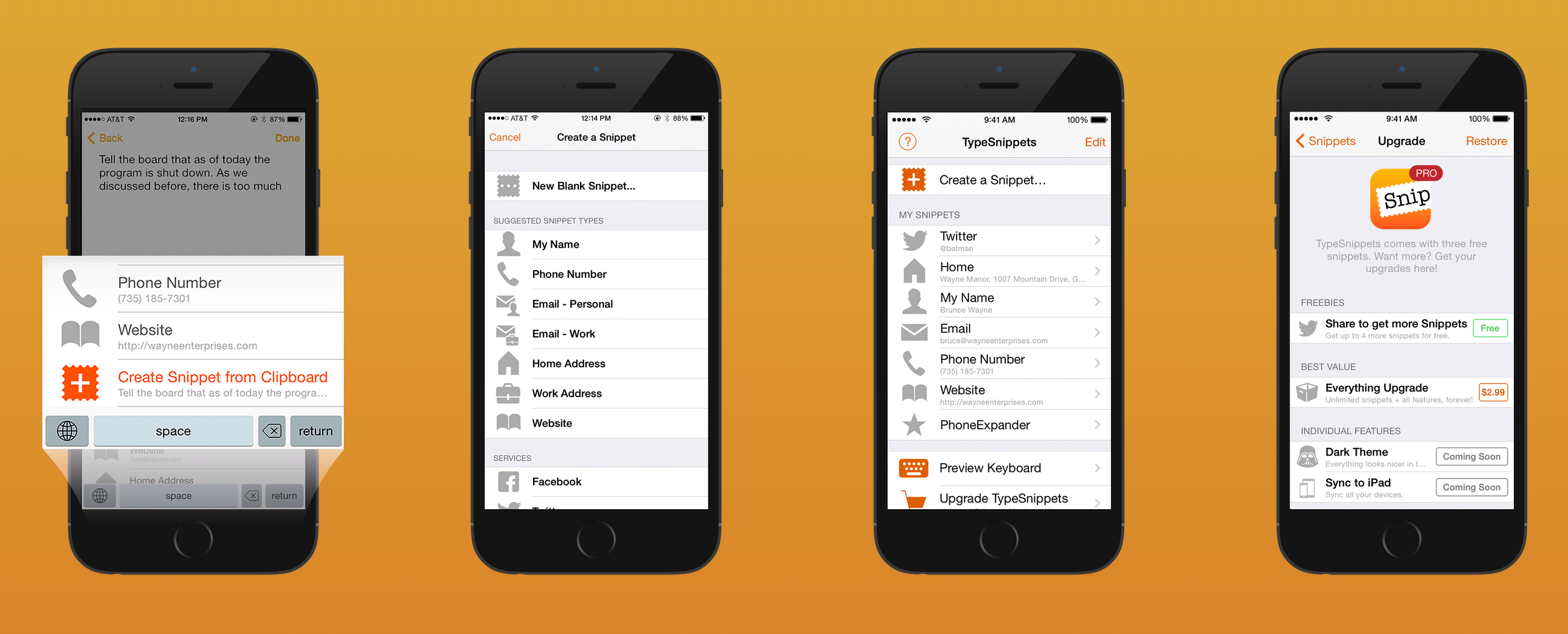 TypeSnippets gallery image