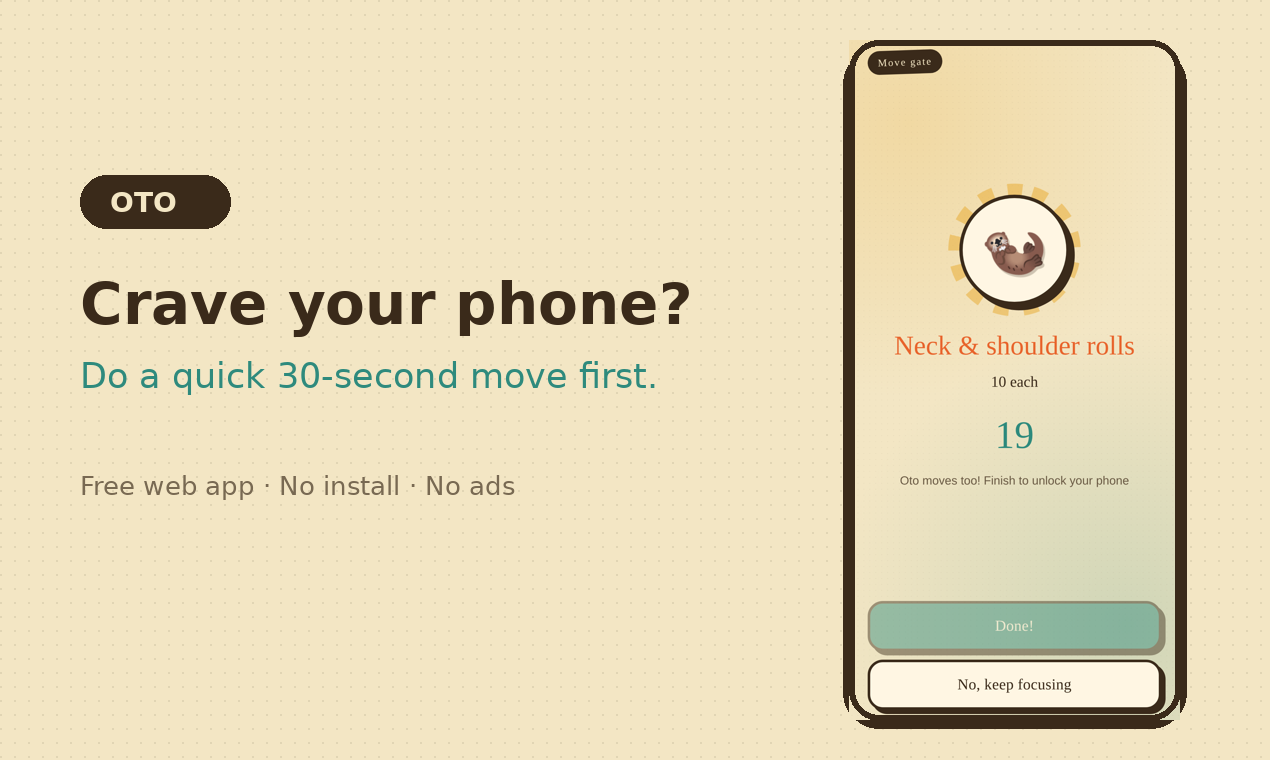 Oto · Focus & Refresh gallery image