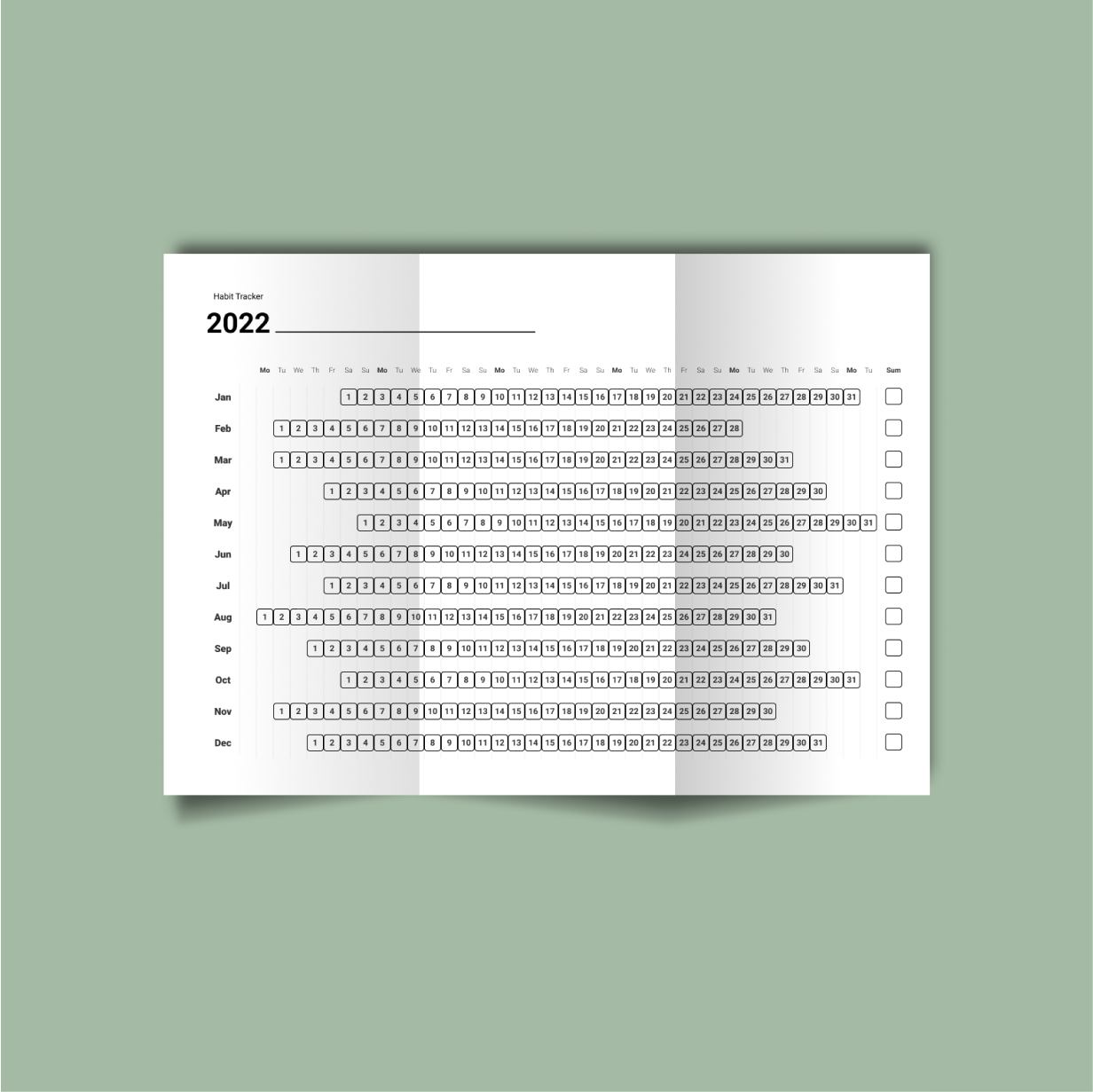 Don T Break The Chain Calendar 2022 Don't Break The Chain - Simple And Ready To Print Yearly Habit Tracker |  Product Hunt