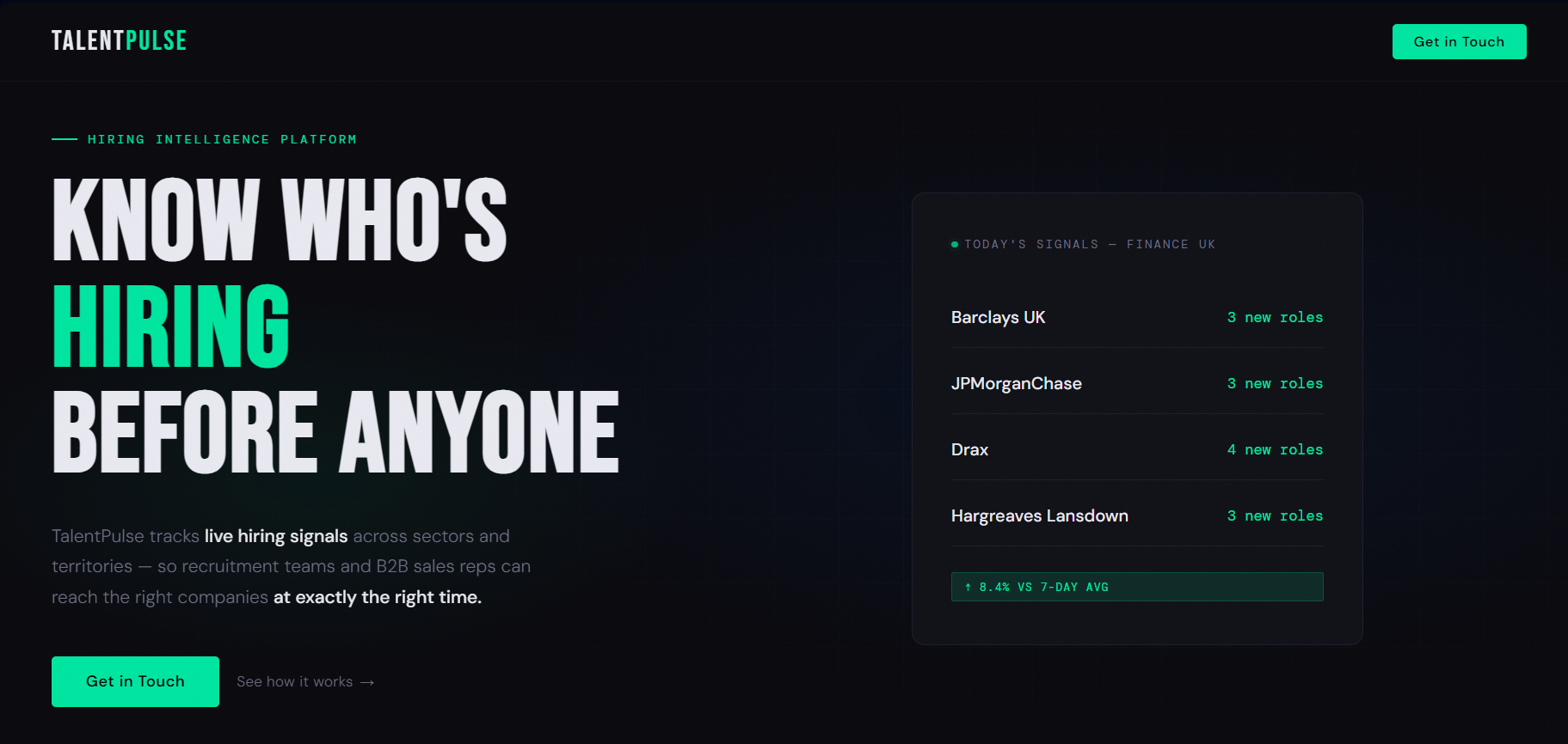 TalentPulse — Hiring Intelligence gallery image