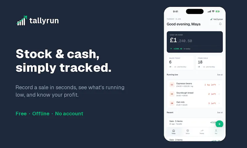 TallyRun screenshot 3