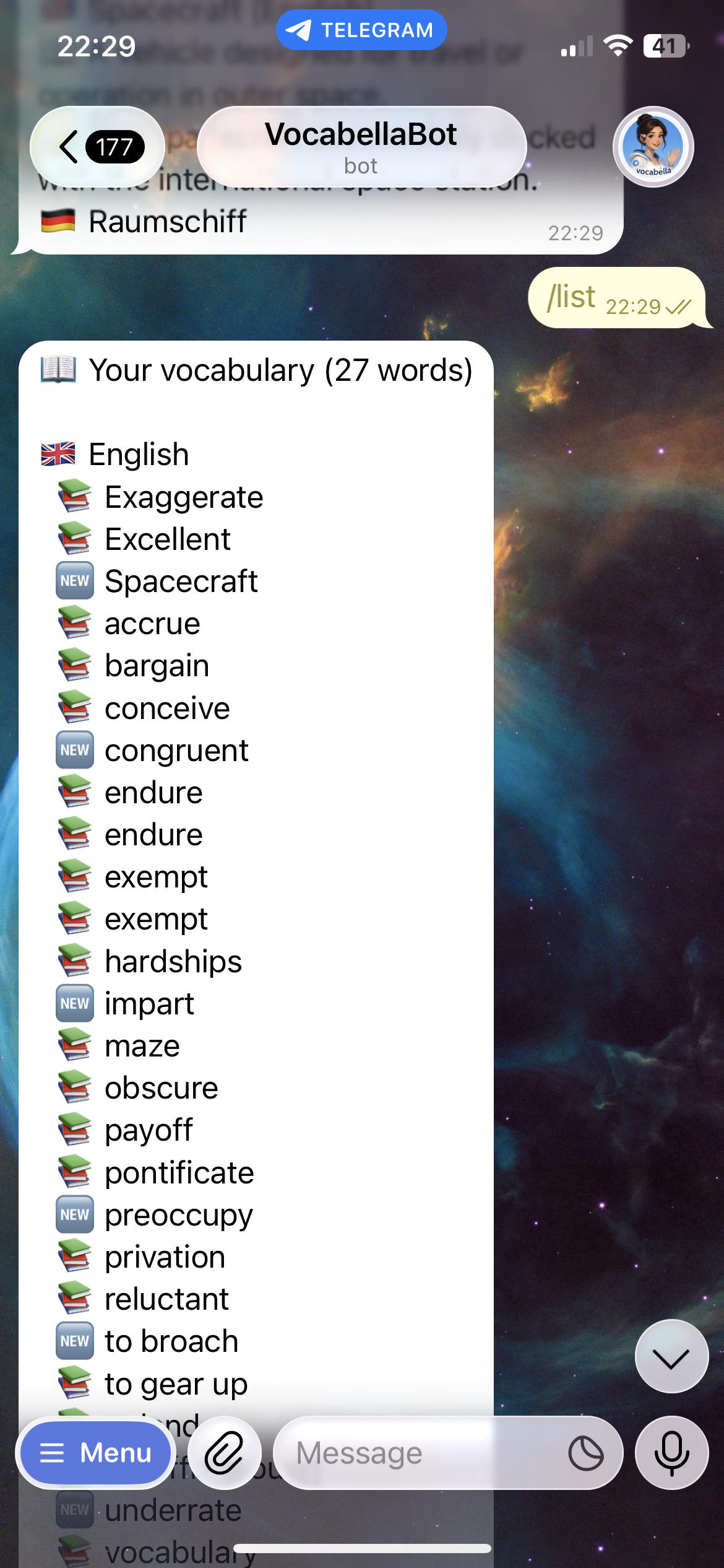 VocabellaBot gallery image