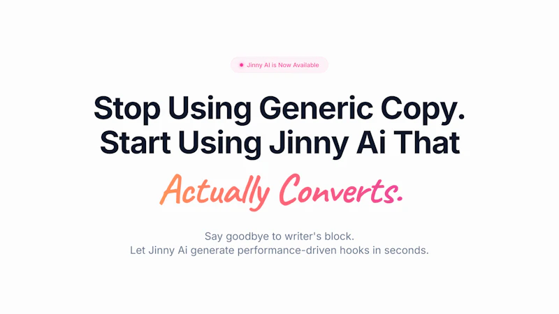 Jinny Labs AI screenshot 2
