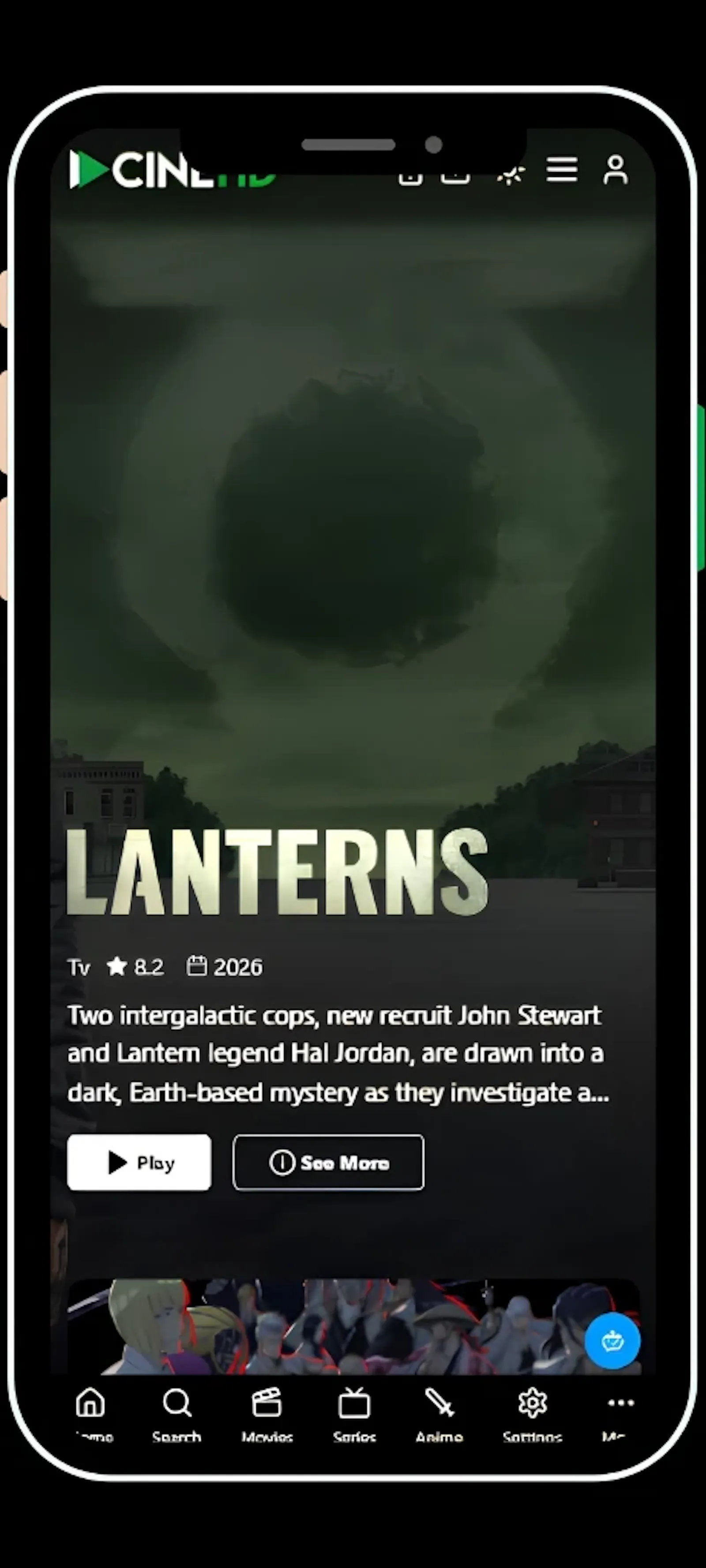CineHD APP screenshot 2