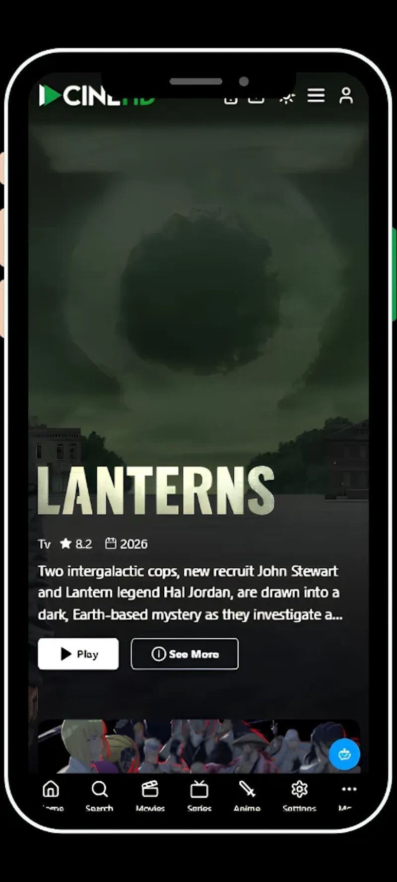 CineHD APP screenshot 2