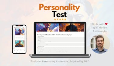 Personality Archetype Test for Notion gallery image